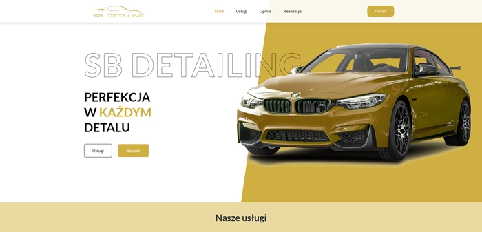 SB Detailing Studio - strona główna